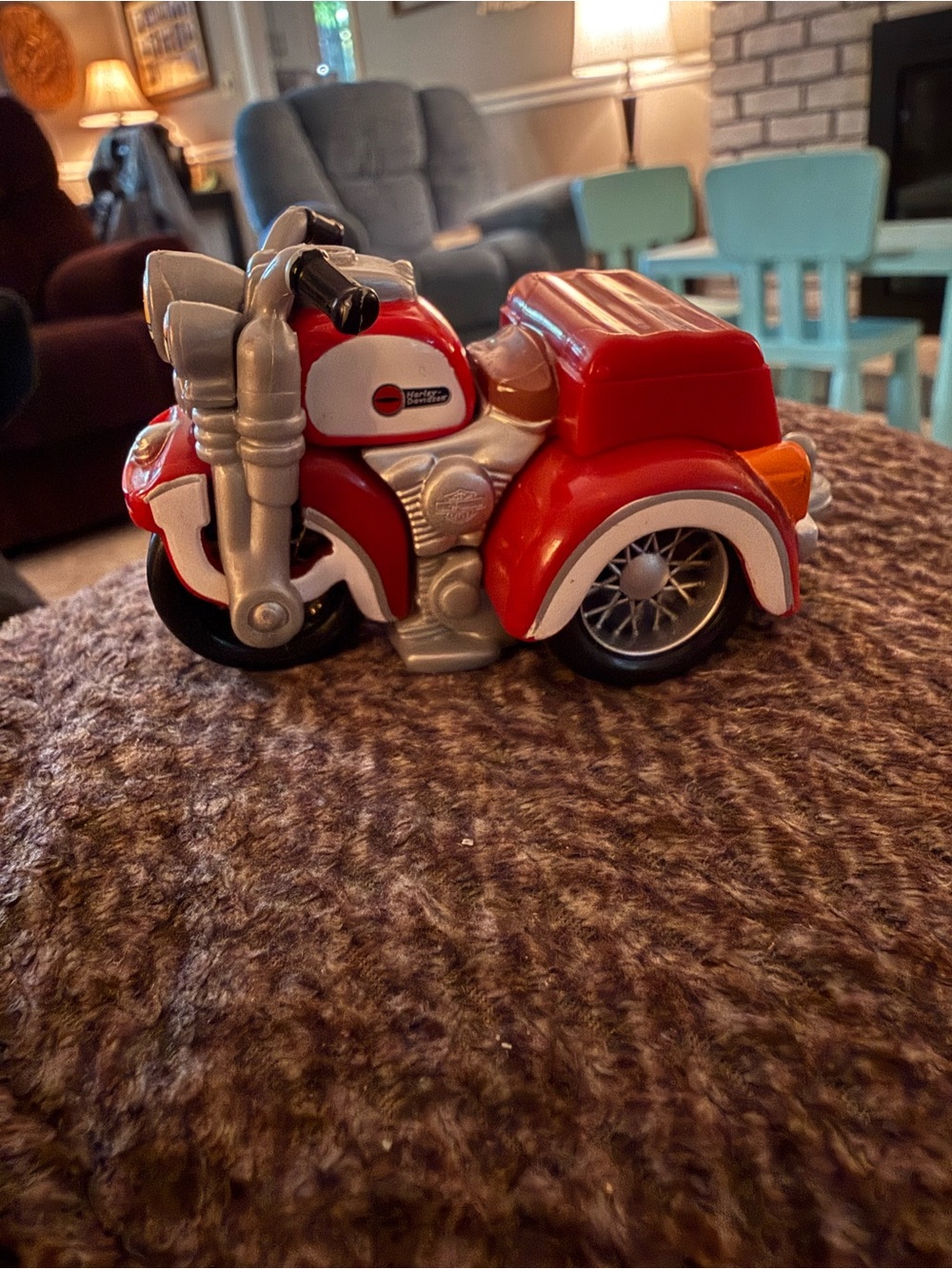 Harley Davidson Maisto Mini-Trike Motorcycle Toy Figurine